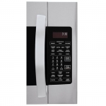 LG - 1.7 Cu. Ft. Convection Over-the-Range Microwave - Stainless steel