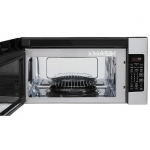 LG - 1.7 Cu. Ft. Convection Over-the-Range Microwave - Stainless steel