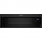 Whirlpool - 1.1 Cu. Ft. Low Profile Over-the-Range Microwave Hood Combination - Black