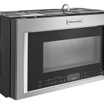 KitchenAid - 1.9 Cu. Ft. Convection Over-the-Range Microwave with Sensor Cooking and Simmer Cook Cycle with Steamer Container - PrintShield Stainless