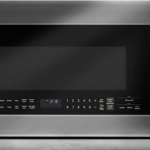 LG - 2.2 Cu. Ft. ExtendaVent 2.0 Over-the-Range Microwave with Sensor Cooking - Black stainless steel