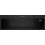 Whirlpool - 1.1 Cu. Ft. Low Profile Over-the-Range Microwave Hood Combination - Black