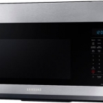 Samsung - 1.7 cu. ft. Over-the-Range Convection Microwave with WiFi - Stainless steel