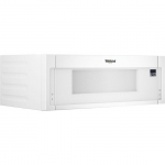 Whirlpool - 1.1 Cu. Ft. Low Profile Over-the-Range Microwave Hood Combination - White