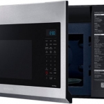Samsung - 1.7 cu. ft. Over-the-Range Convection Microwave with WiFi - Stainless steel