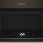 Whirlpool - 1.9 Cu. Ft. Convection Over-the-Range Microwave - Black stainless steel