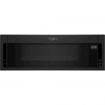 Whirlpool - 1.1 Cu. Ft. Low Profile Over-the-Range Microwave Hood Combination - Black