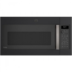 GE Profile - 1.7 Cu. Ft. Convection Over-the-Range Microwave with Sensor Cooking - Black slate