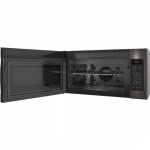 GE Profile - Profile Series 1.7 Cu. Ft. Convection Over-the-Range Microwave with Sensor Cooking and Chef Connect - Fingerprint Resistant Black Stainless