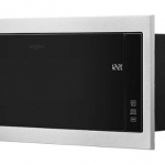 Whirlpool - 1.1 Cu. Ft. Built-In Microwave with Slim Trim Kit - Stainless steel