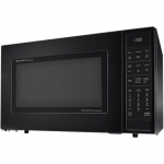 Sharp - Carousel 1.5 Cu. Ft. Mid-Size Microwave - Black