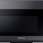 Samsung - 1.7 cu. ft. Over-the-Range Convection Microwave with WiFi - Black stainless steel