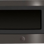 GE Profile - 1.1 Cu. Ft. Microwave - Black stainless steel