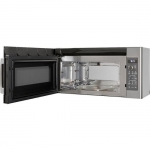 GE Profile - 1.7 Cu. Ft. Convection Over-the-Range Microwave with Sensor Cooking - Stainless steel