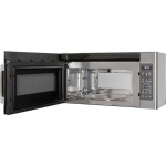 GE Profile - Profile Series 1.7 Cu. Ft. Convection Over-the-Range Microwave with Sensor Cooking and Chef Connect - Stainless steel