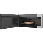 GE Profile - Profile Series 1.7 Cu. Ft. Convection Over-the-Range Microwave with Sensor Cooking and Chef Connect - Stainless steel