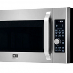 LG - STUDIO 1.7 Cu. Ft. Convection Over-the-Range Microwave Oven with Sensor Cook - Stainless steel