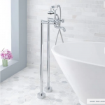 Veyo Freestanding Tub Faucet with Hand Shower