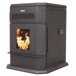 Vogelzang  2,200 Sq Ft EPA Certified Pellet Stove with 120 lbs Hopper and Remote Control