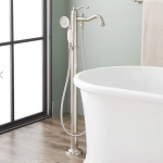 Leta Freestanding Tub Faucet with Hand Shower - Oil Rubbed Bronze