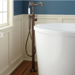 Sidonie Freestanding Tub Faucet with Hand Shower - Oil Rubbed Bronze
