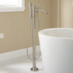Caol Freestanding Tub Faucet with Hand Shower 
