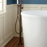 Sidonie Freestanding Tub Faucet with Hand Shower - Oil Rubbed Bronze