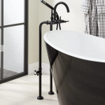 Sebastian Freestanding Tub Faucet, Supplies, Valves - Lever Handles