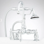 Allister Deck-Mount Tub Faucet and Hand Shower 