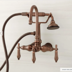 Pasaia Tub Faucet with Hand Shower - Lever Handles