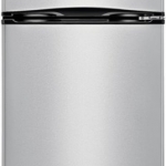 Insignia™ - 11.5 Cu. Ft. Top-Freezer Refrigerator - Stainless steel