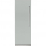 Viking - Professional 7 Series 16.4 Cu. Ft. Built-In Refrigerator - Arctic gray