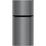 Frigidaire - 20 Cu. Ft. Top-Freezer Refrigerator - Black stainless steel