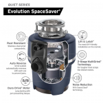 InSinkErator  Evolution SpaceSaver Non-corded 5/8-HP Continuous Feed Noise Insulation Garbage Disposal