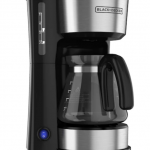 BLACK+DECKER  5-Cup Black/Stainless Residential Drip Coffee Maker