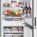 Whirlpool - 12.7 Cu. Ft. Bottom-Freezer Counter-Depth Refrigerator - Stainless steel