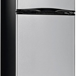 Insignia™ - 11.5 Cu. Ft. Top-Freezer Refrigerator - Stainless steel