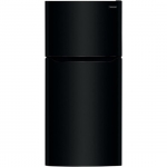 Frigidaire - 20 Cu. Ft. Top-Freezer Refrigerator - Black