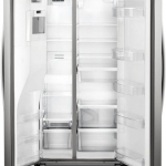 Whirlpool - 20.6 Cu. Ft. Side-by-Side Counter-Depth Refrigerator - Stainless steel