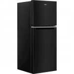 Whirlpool - 11.6 Cu. Ft. Top-Freezer Counter-Depth Refrigerator - Black