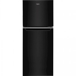 Whirlpool - 11.6 Cu. Ft. Top-Freezer Counter-Depth Refrigerator - Black