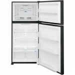 Frigidaire - 20 Cu. Ft. Top-Freezer Refrigerator - Black