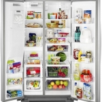  Whirlpool - 28.4 Cu. Ft. Side-by-Side Refrigerator - Stainless steel