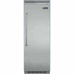 Viking - Professional 5 Series Quiet Cool 17.8 Cu. Ft. Built-In Refrigerator - Arctic gray