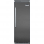 Viking - Professional 5 Series Quiet Cool 17.8 Cu. Ft. Built-In Refrigerator - Damascus gray