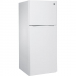  GE - 11.6 Cu. Ft. Top-Freezer Refrigerator - White