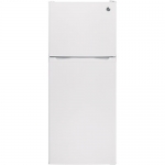  GE - 11.6 Cu. Ft. Top-Freezer Refrigerator - White