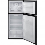  GE - 11.6 Cu. Ft. Top-Freezer Refrigerator - Black