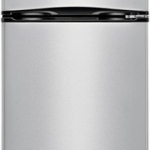 Insignia™ - 11.5 Cu. Ft. Top-Freezer Refrigerator - Stainless steel