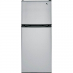 GE - 11.6 Cu. Ft. Top-Freezer Refrigerator - Stainless steel